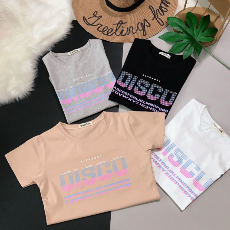 Áo thun nữ thái form vừa người chất siêu mát lạnh