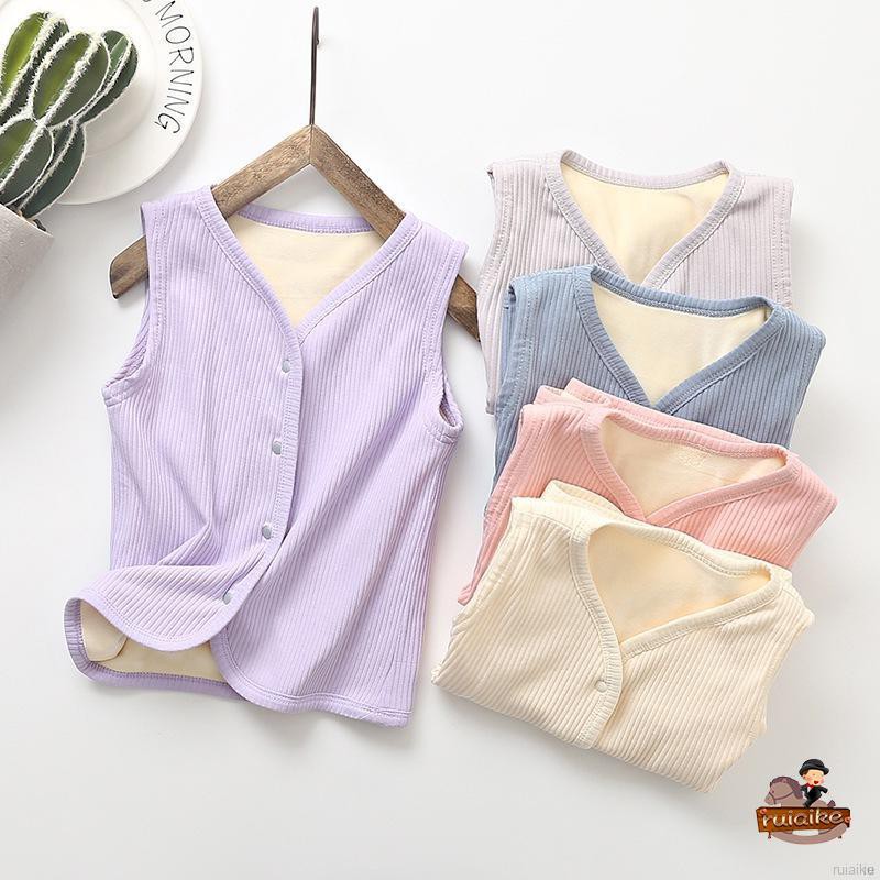 Áo Khoác Cardigan Vải Nhung Giữ Ấm Cho Bé Từ 1-8 Tuổi