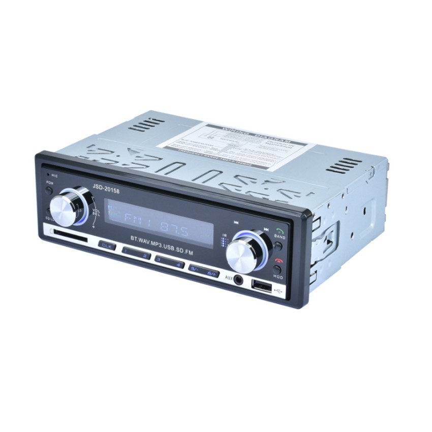 Đầu Nghe Nhạc MP3 Hỗ Trợ Bluetooth Kiêm Đài FM Cho Ô Tô JSD-20158
