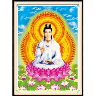 - TRANH ĐÍNH ĐÁ PHẬT MẸ QUAN ÂM VS473 (76*60)