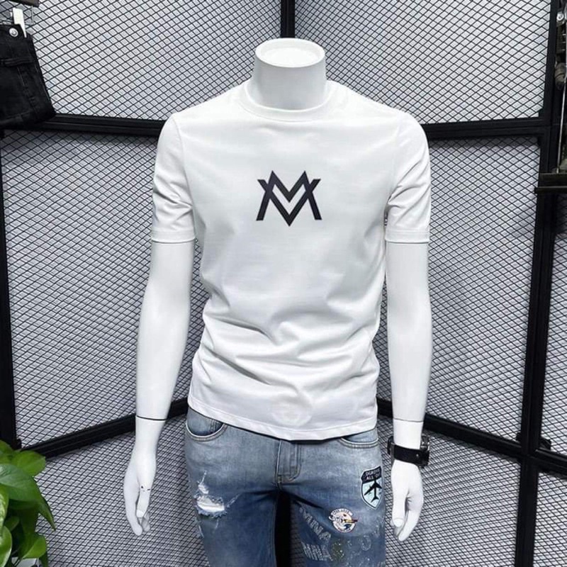 Áo Thun Nam Cổ Tròn vải Cotton thun hàn co giãn mềm mịn phông tay ngắn aothun vakas