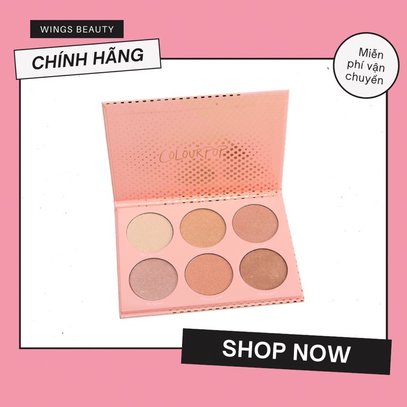 Bảng bắt sáng COLOURPOP - Palette (In Nude Endo)