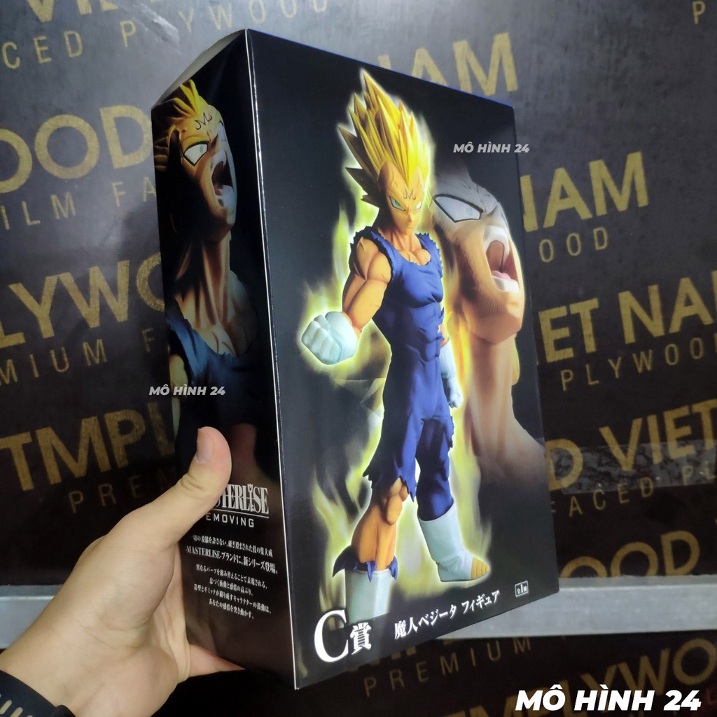 Mô hình Majin Vegeta Ichiban F1 hàng đẹp có 2 đầu 2 tay thay thế Masterlise tượng figure đồ chơi majin vegeta cadich