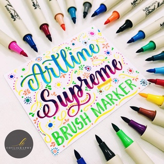 Bút cọ vẽ ngòi Brush Artline Supreme EPF-F