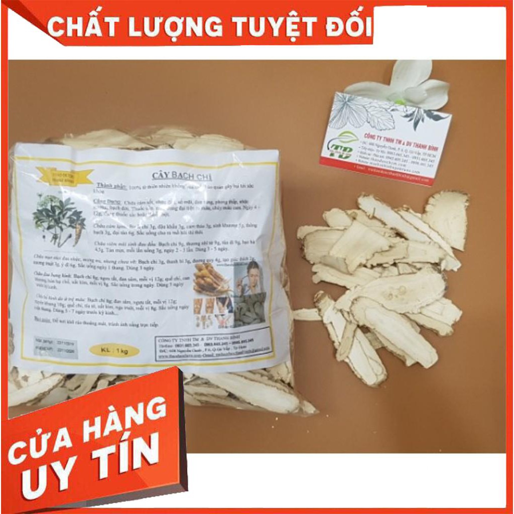 Củ Bạch Chỉ Nguyên Chất 500Gr__Hàng Loại 1 - Lương Y Thanh Bình