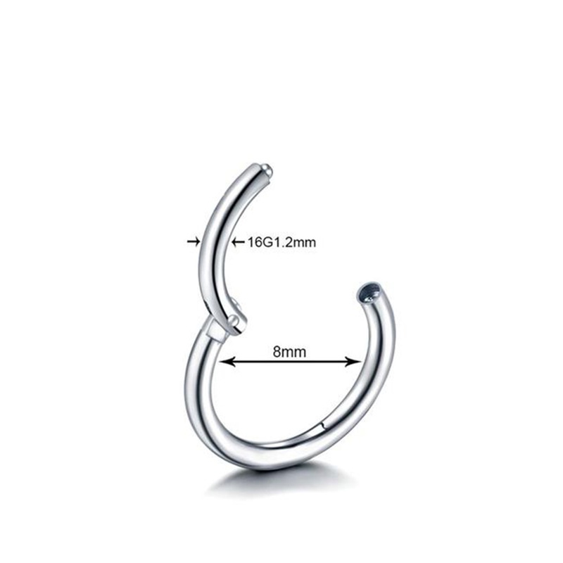Khuyên Mũi / Tai / Môi / Sụn Bằng Titan Chất Lượng Cao