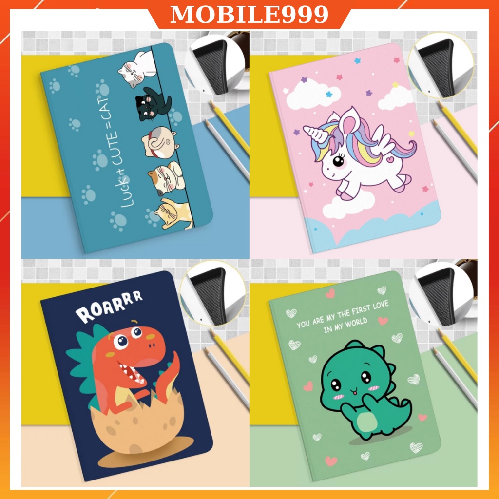 Ốp ipad Silicon hình Mèo Tôm ipad Air 1/2/3/4/5/Gen 5/67/8/9/10/Pro 11/9.7/10.5...MOBILE999