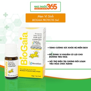Men Vi Sinh BIOGAIA PROTECTIS Tăng Cường Hệ Miễn Dịch Đường Tiêu Hóa Của Trẻ Và Người Lớn 5ml