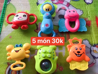Combo 10 xúc xắc cho bé