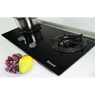Bếp Ga Âm Rinnai RVB-2G-I(B) Lửa Xoáy Trong (Inner Burner)
