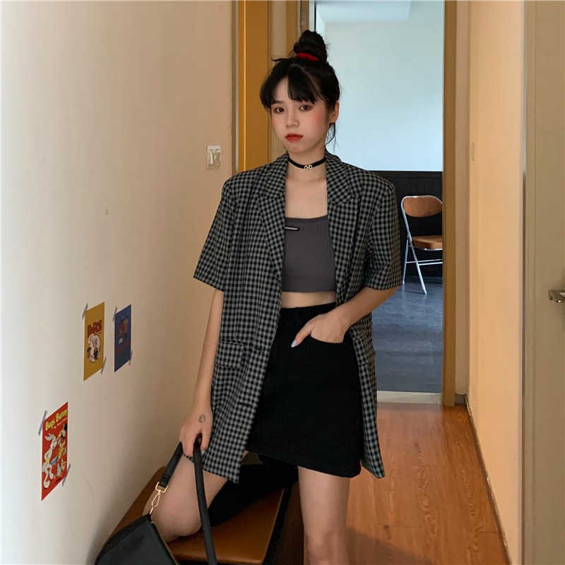 Áp vest tay cộc kẻ cá tính (Hàng order) | BigBuy360 - bigbuy360.vn