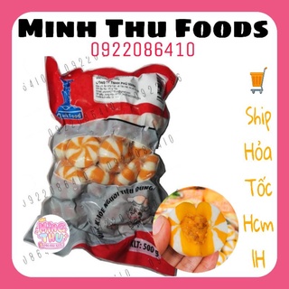 Bánh Bao Nhân Trứng Cá Cam Phú Mark Foods 500g