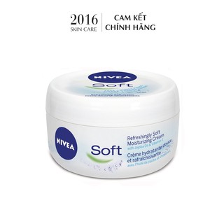 Kem Dưỡng Ẩm Nivea Soft 200ml - 2016 Skincare