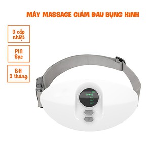 Máy massage bụng giảm đau, Matxa sưởi ấm bụng kỳ kinh nguyệt, an toàn cho da - Thải độc tố cơ thể Kaizo Mart