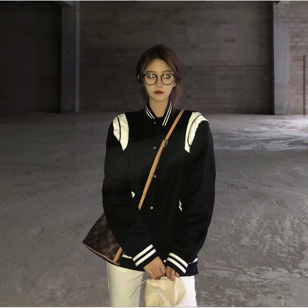 Áo khoác bóng chày ROSE BLACKPINK