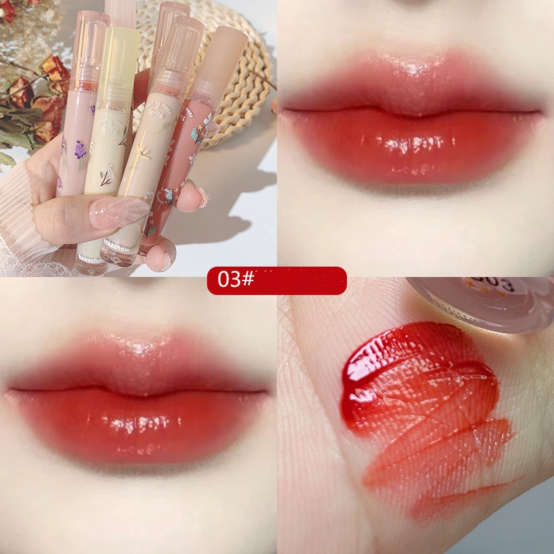 Son Bóng KAKASHOW Dạng Lỏng Dưỡng Ẩm Chống Thấm Nước Màu Sắc Thời Trang Nuôi Dưỡng Môi
