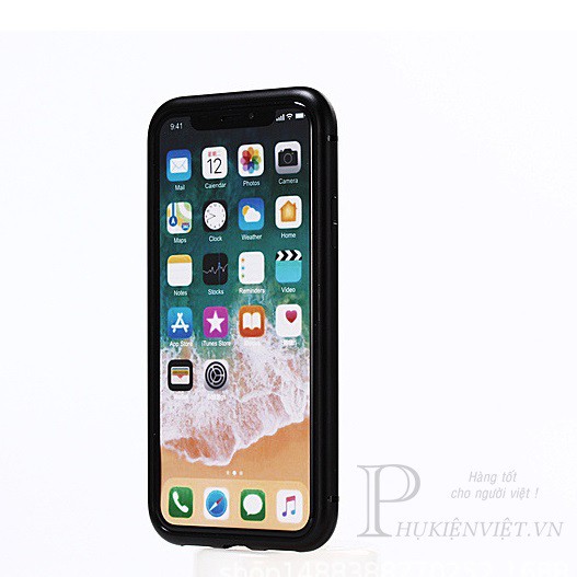 Ốp Kính Viền Kim Loại cho iPhone 11/11Pro/11Pro max/12/12mini/12Pro/12Pro max