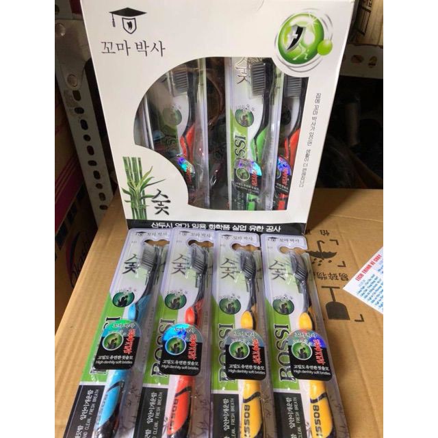 5 BÀn CHải Đánh Răng Than Tre Hoạt Tính