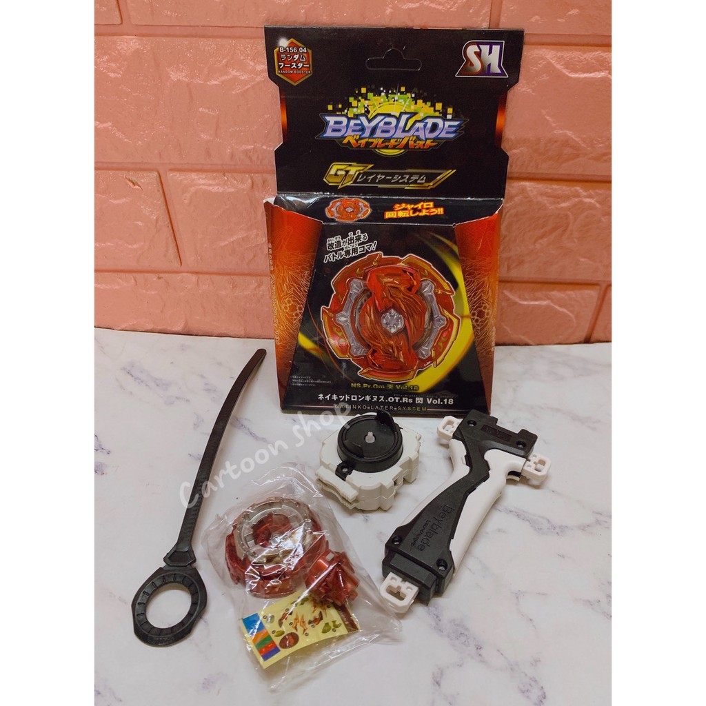 Con quay Beyblade có tay cầm mẫu mới