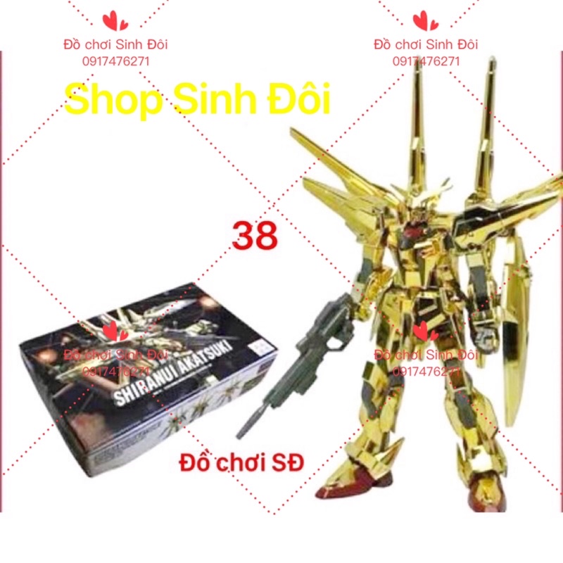Đồ chơi lắp ráp gundam 38 - vàng