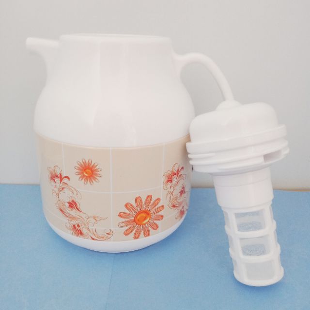 Bình pha trà giữ nhiệt Rạng Đông 1lít- 1055  thân nhựa