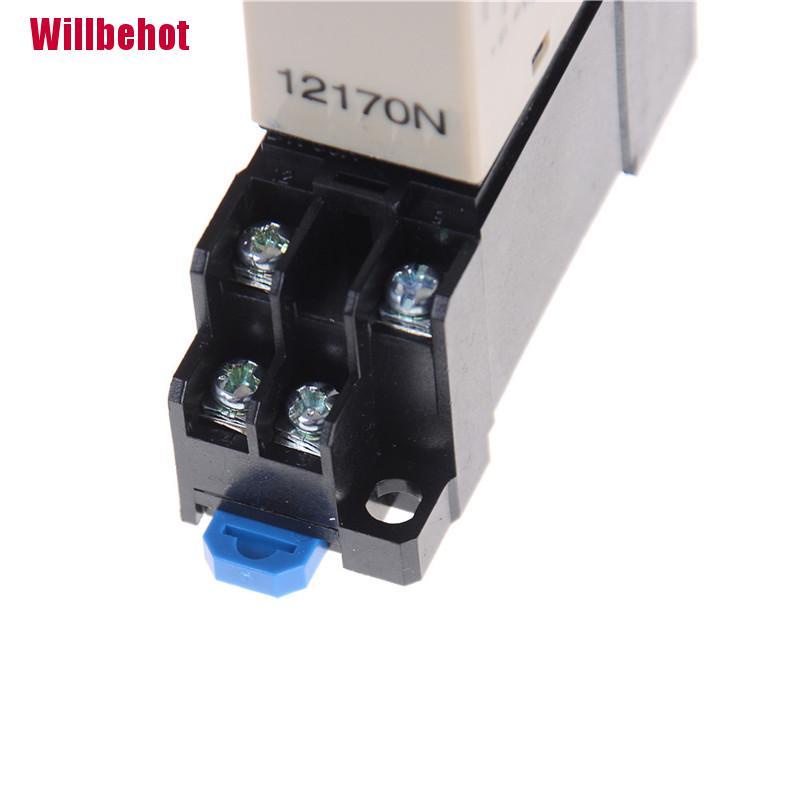 Rơ Le Thời Gian 220v H3Y-2 0-30s / 60s Chuyên Dụng