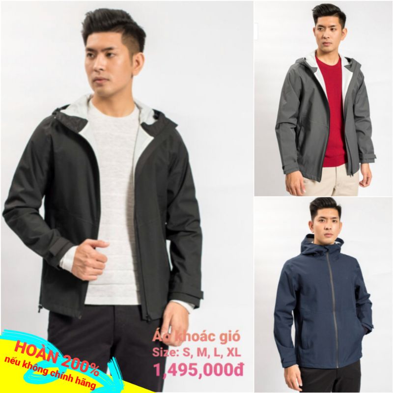 ÁO KHOÁC GIÓ CAO CẤP ARISTINO AJK005W8