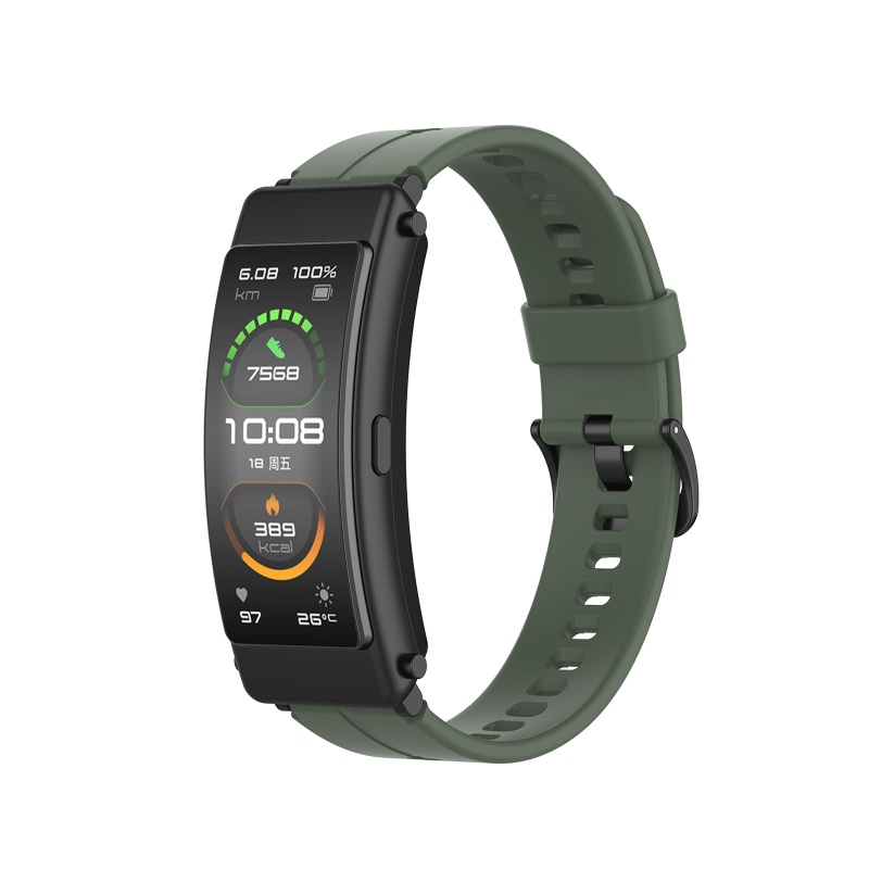 Dây Đeo Silicone 16mm Cho Đồng Hồ Thông Minh Hua wei TalkBand B3 B6