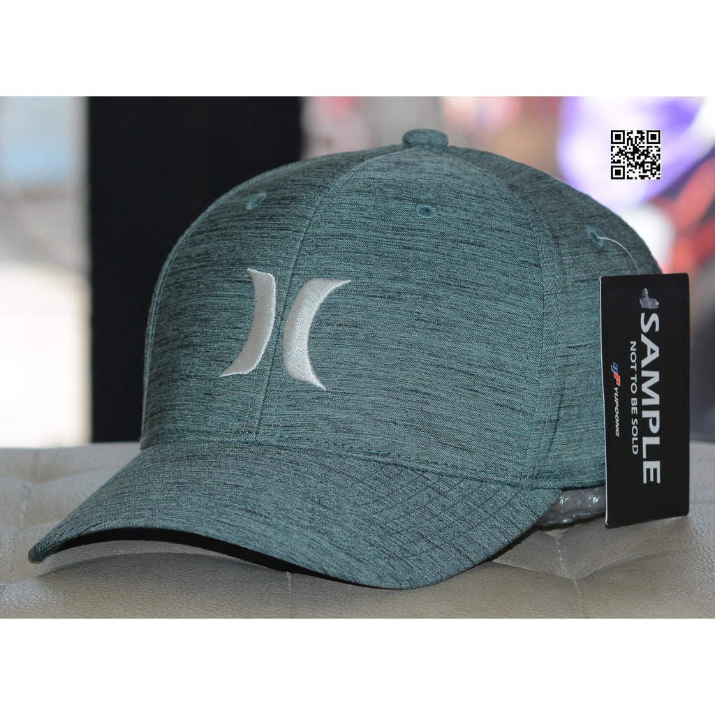 Nón bít đuôi lưỡi trai Hurley Dri-Fit Icon cap,mũ kết pít đuôi Hurley fitted hat nón mũ thể thao thờ