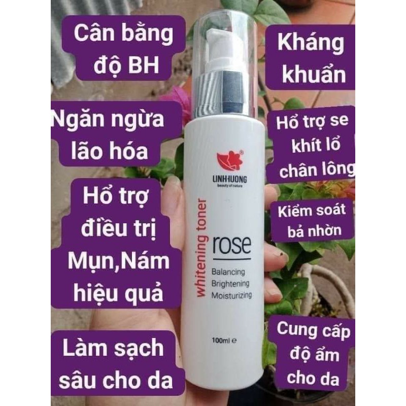 nước hoa hồng linh hương.