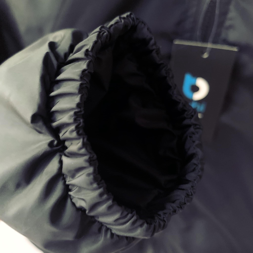 Áo khoác Tubi 2 Mặt Màu Xanh Đen Nón Rời