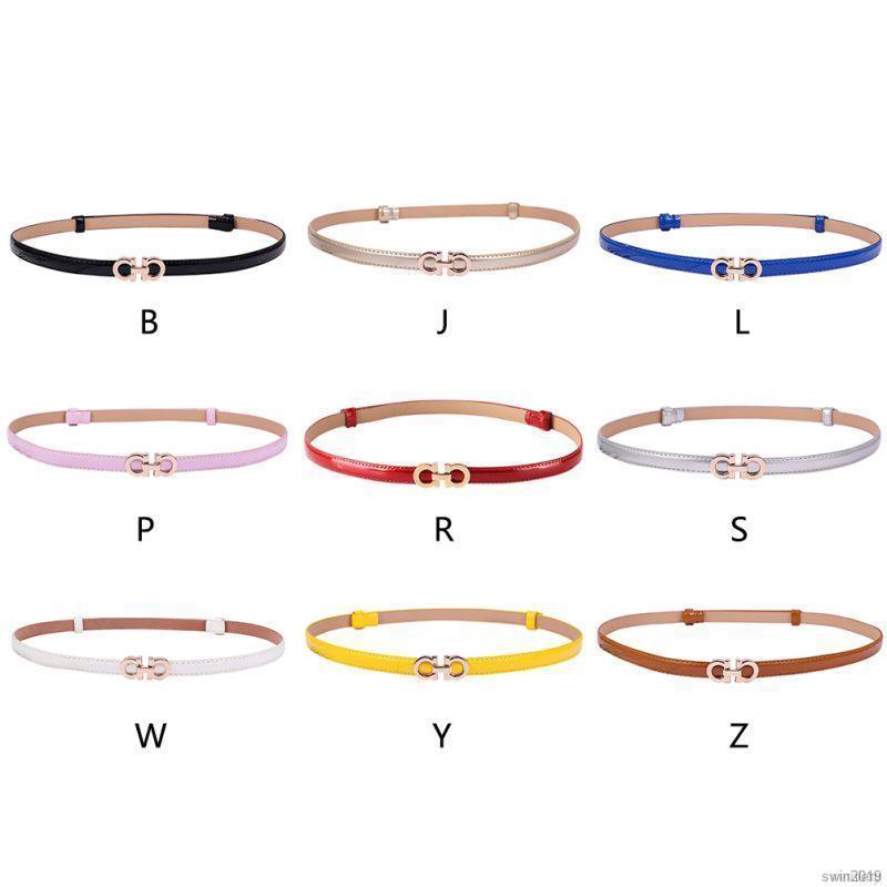 Thắt lưng Pu đơn giản cho nữ