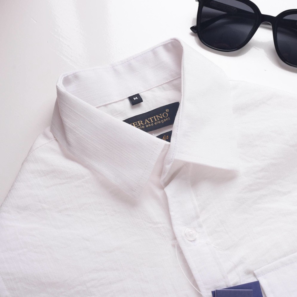 (FREESHIP 50K)Áo Sơ Mi Vải Đũi Dài Tay Mát Mịn Không Nhăn Không Xù JKT FASHION | BigBuy360 - bigbuy360.vn