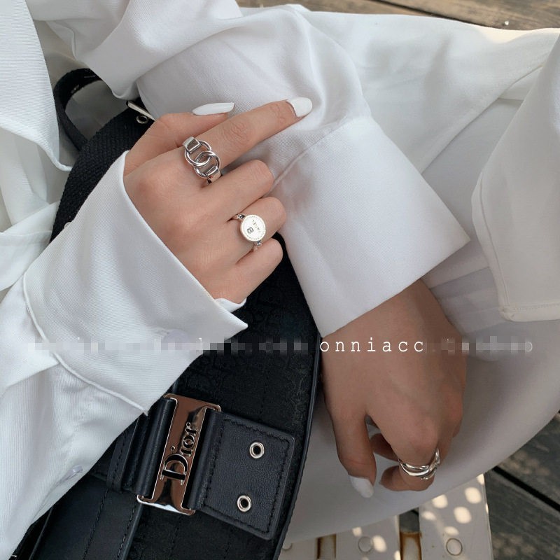 Nhẫn Đôi Cá Tính Phong Cách Hàn Quốc B858