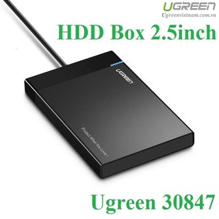 Hộp đựng ổ cứng 2.5 inch usb 3.0 - ugreen 30847 - hdd box chính hãng