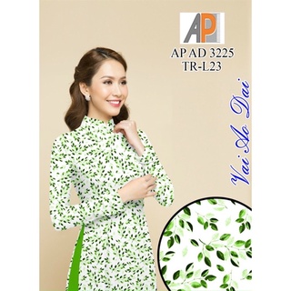 Sét vải áo dài hoa nhí