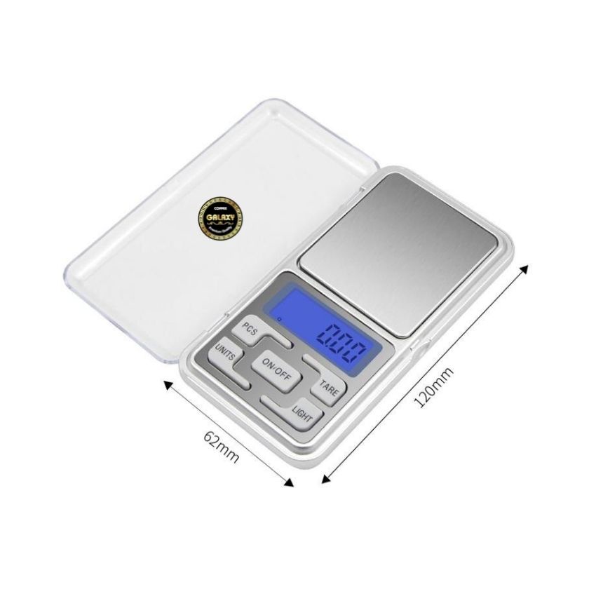 Cân tiểu ly điện tử bỏ túi độ chính xác cao Cân tiểu li  nhà bếp mini định lượng 1g - 10kg kèm 2 viên pin AA