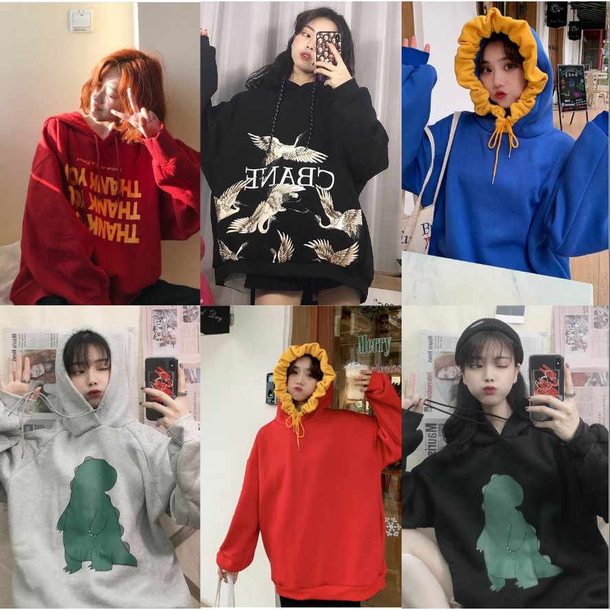 ( Sẵn ) Áo hoodie ulzzang  - AK00014