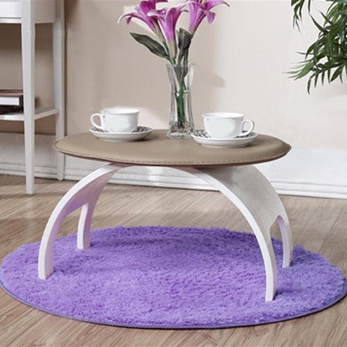 Thảm sàn nhung mềm hình tròn nhỏ đường kính 40cm/15.75&quot;
