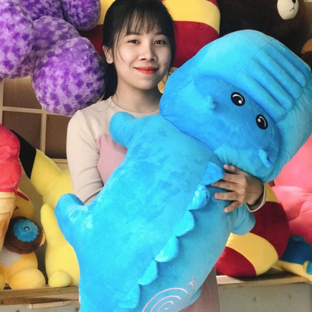 HÀ MÃ NHỒI BÔNG NHIỀU MÀU [80cm]