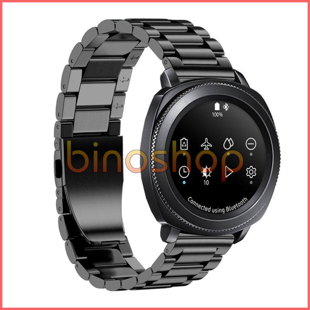 Dây đeo kim loại thép không gỉ Samsung Gear Sport S4/ Gear S2