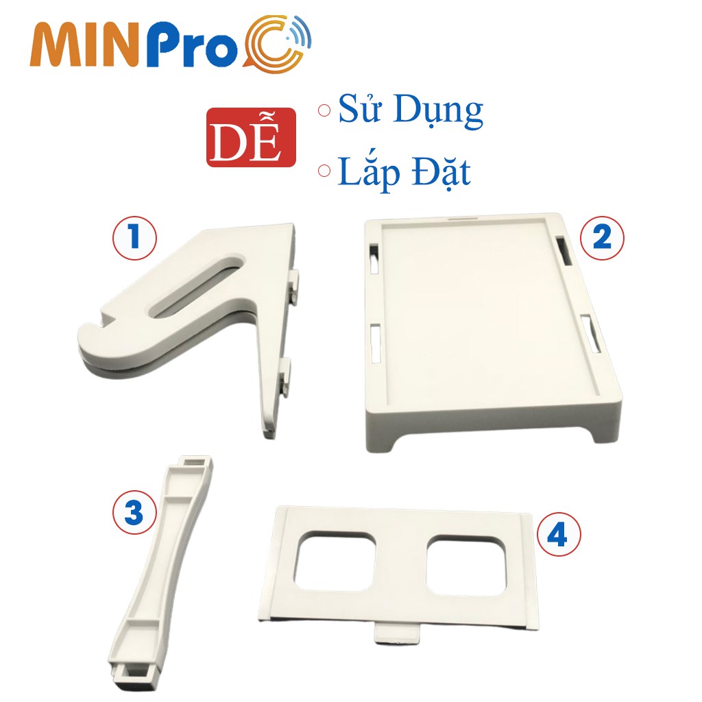 Khay đựng giấy máy in nhiệt MINPRO dùng cho giấy in dạng tệp và cuộn khổ A6