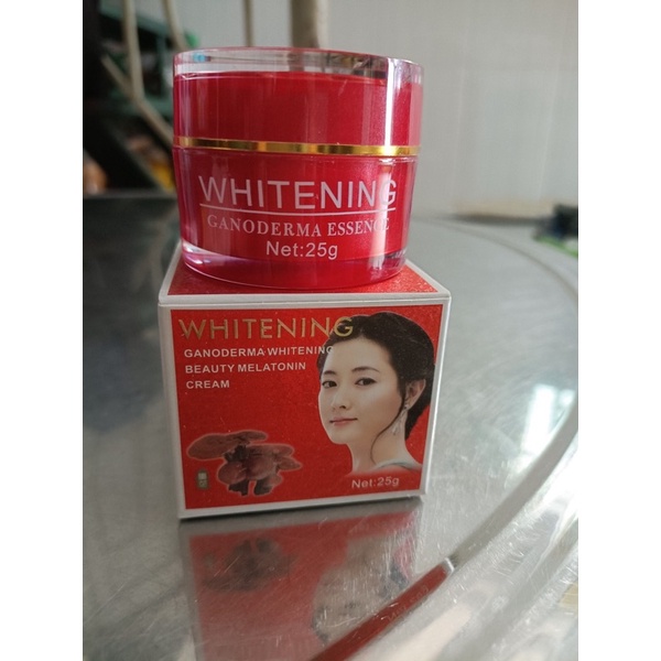 Kem Whitening  đỏ  Thái Lan 25g Ganoderma
