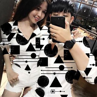 Áo sơ mi nam in họa tiết ksđn02