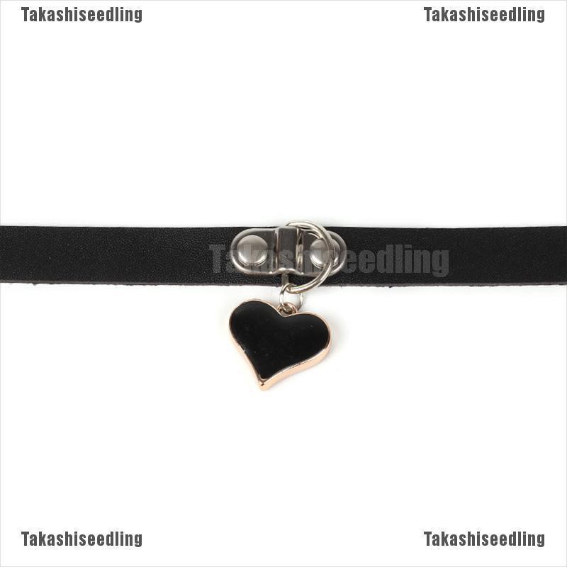 Vòng Cổ choker Da Pu Đính Gai Nhọn Cổ Điển