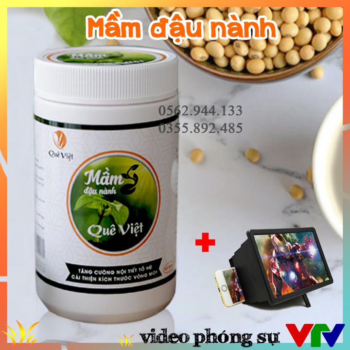 CÓ VIDEO PHÓNG SỰ TRUYỀN HÌNH VTV - MẦM ĐẬU NÀNH NGUYÊN CHẤT + KÈM QUÀ KHỦNG -