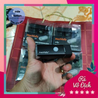 Đèn Trước Xe Đạp Machfally sạc USB màu đen