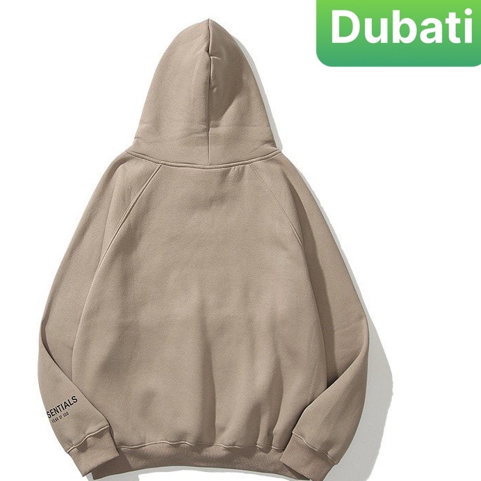 Áo Khoác Hoodie, Áo Nỉ Nam Nữ From Rộng In Chữ Essentials Sành Điệu- DUBATI FASHION