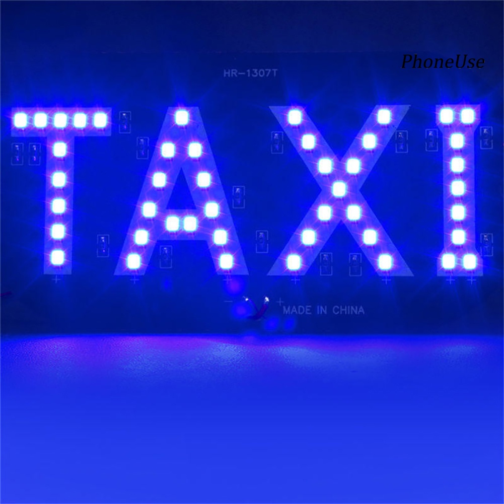 Đèn LED taxi gắn kính chắn gió dành cho xe hơi