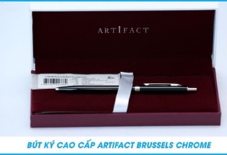 Bút ký Cao cấp Brussels - Chrome Đen BP29010